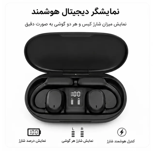 هدفون بلوتوثی مدل TWS