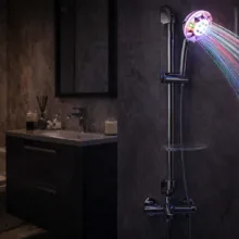 علم دوش حمام پاپیروس مدل LED-Smart