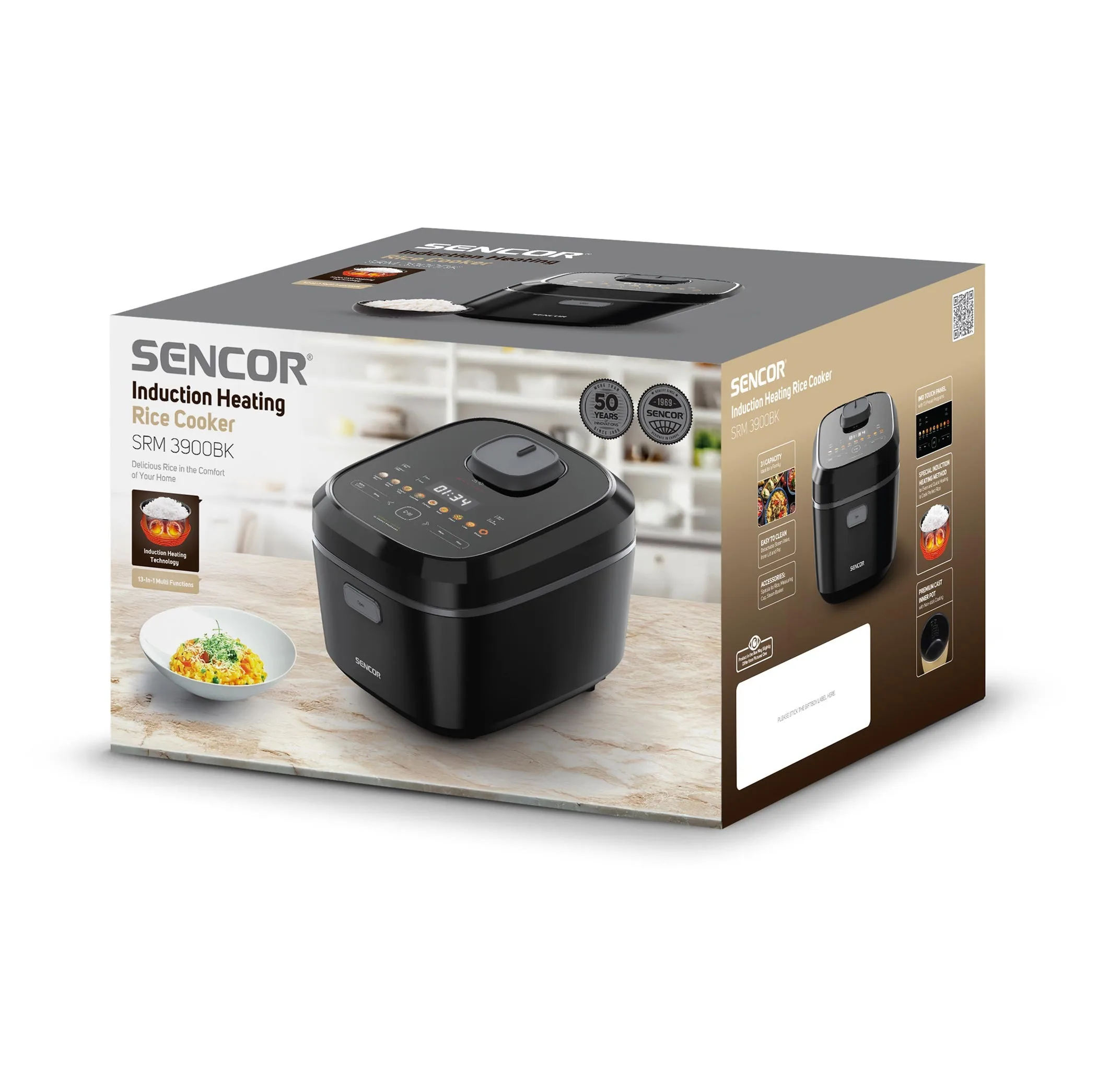 پلوپز 8 نفره سنکور مدل SRM 3900BK