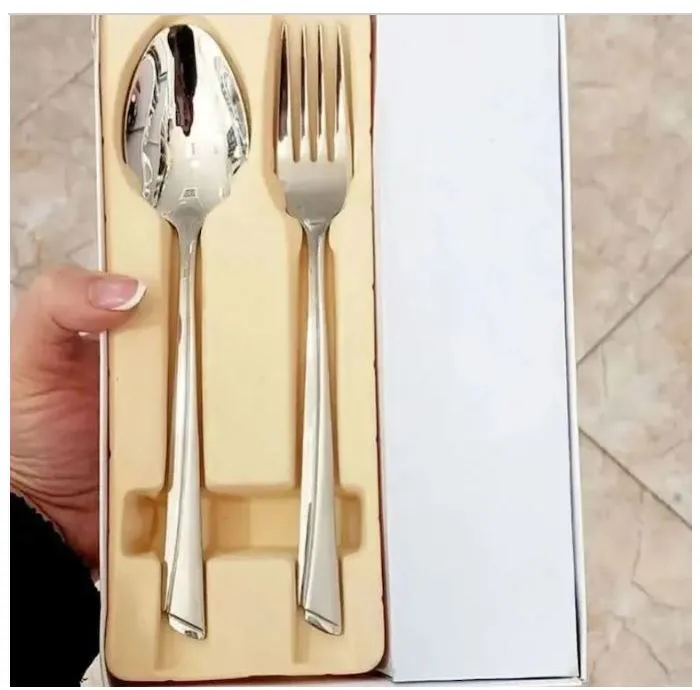 سرویس قاشق و چنگال 12 پارچه مدل ناخنی