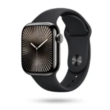ساعت هوشمند 45 میلی‌متری میکروسل مدل Mc1070 با بند سیلیکونی، سازگار با iOS و اندروید، به همراه سه بند سفید، مشکی و مشکی آلپاین