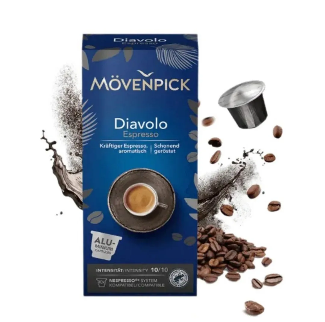 کپسول نسپرسو موونپیک مدل Diavolo Espresso حجم 40 میلی لیتر