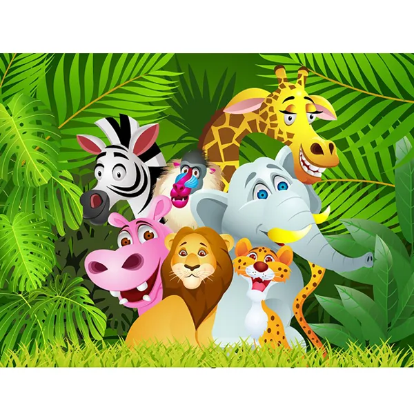 بنر تولد طرح باغ وحش کد N32