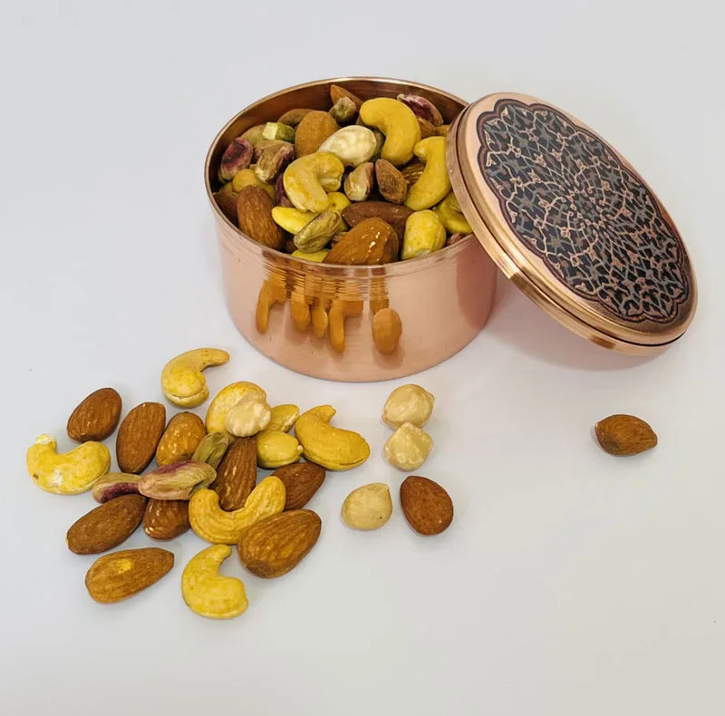 شکلات خوری مسی طرح سنتی کد ZH356.7