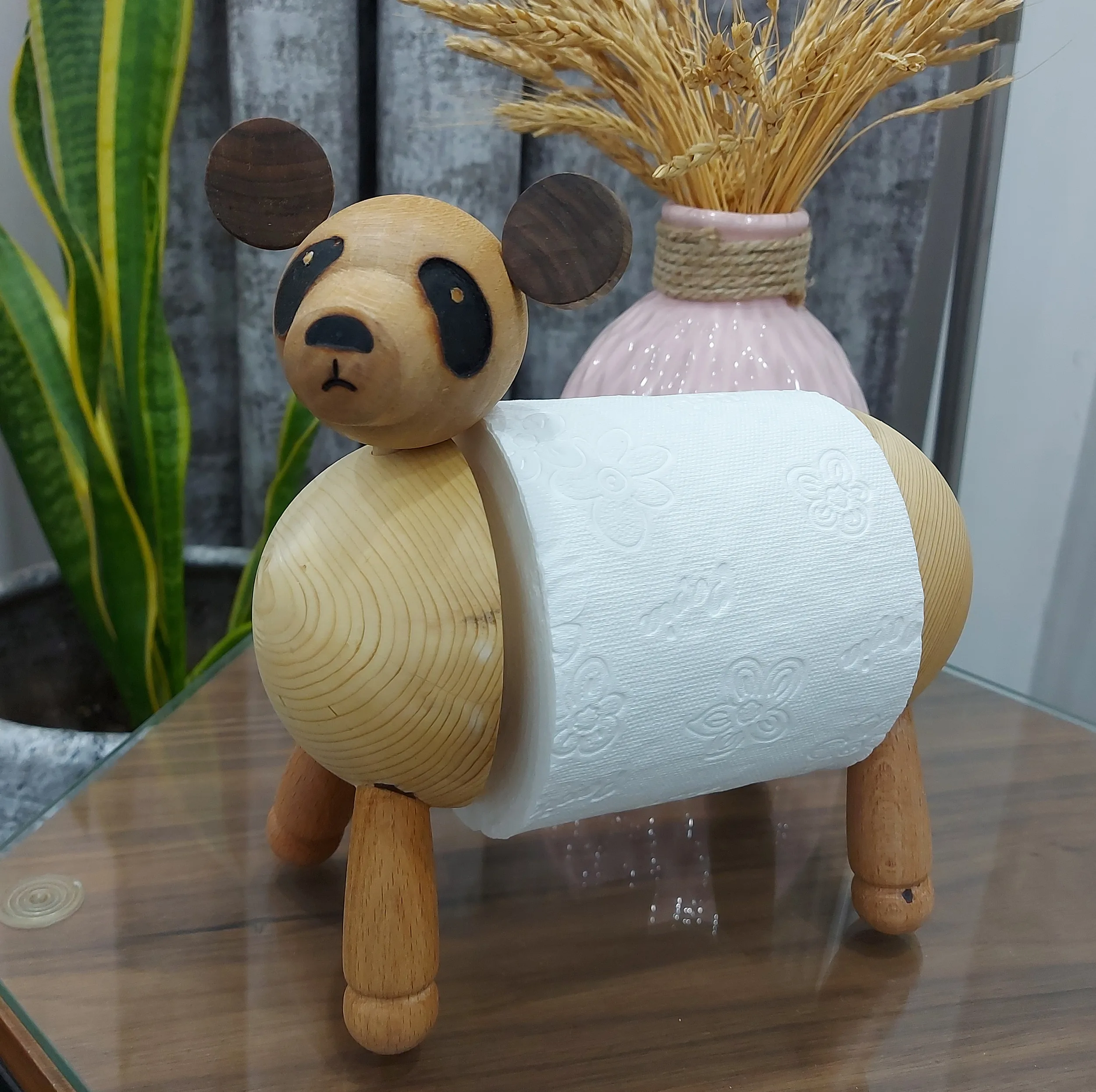 نگهدارنده دستمال کاغذی مدل پاندا