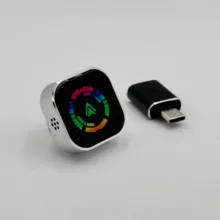 کارپلی و اندروید اتو مدل Android Auto/CarPlay Q1A به همراه مبدل USB به USB-C