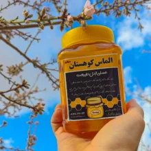 عسل طبیعی سبلان گون گز خام الماس کوهستان - 1 کیلوگرم