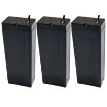 باتری سیلد اسید 4 ولت 1100 میلی آمپر ساعت مدل KSRE-1100 بسته 3 عددی