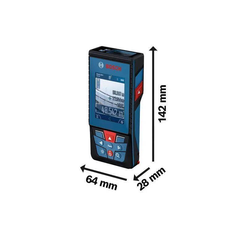 متر لیزری بوش مدل فوق هوشمند دوربین دار GLM 100 - 25 C Professional