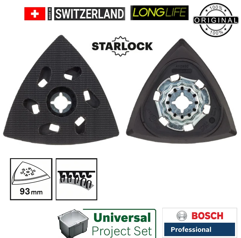 تیغ اره همه کاره بوش مدل Universal Starlock 12Pcs کد 2609256F49 مجموعه 12 عددی