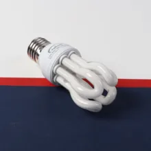 لامپ کم مصرف 13 وات خزرشید مدل لوتوس پایه E27 بسته 10 عددی