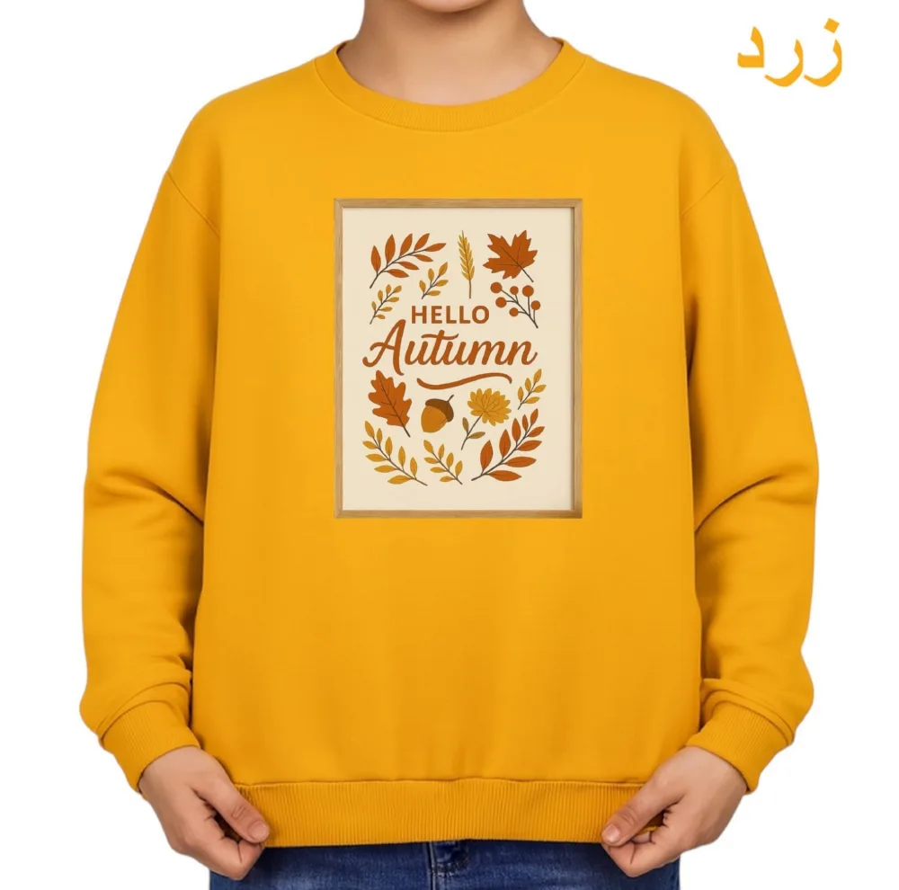 سویشرت زنانه مدل پاییز کد 08
