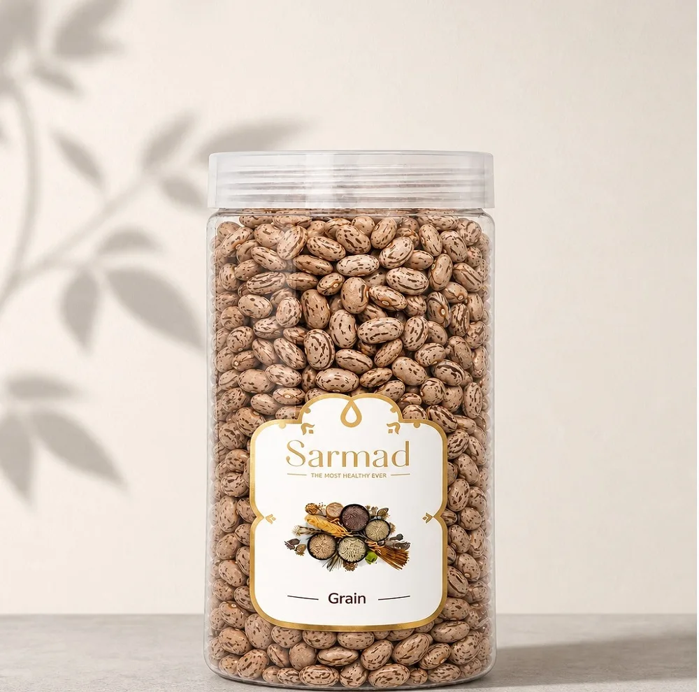 لوبیا چیتی ممتاز سرمد - 550 گرم بسته دو عددی