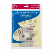 پاکت جاروبرقی همتا مدل H-A 126 مناسب برای جارو برقی آاگ توربو 22 بسته 5 عددی