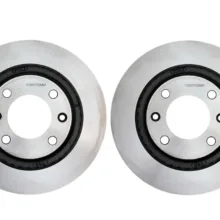 دیسک ترمز چرخ جلو گسترش وسایل خودرو آسیا بسته 2 عددی مناسب برای پژو 206 تیپ 5