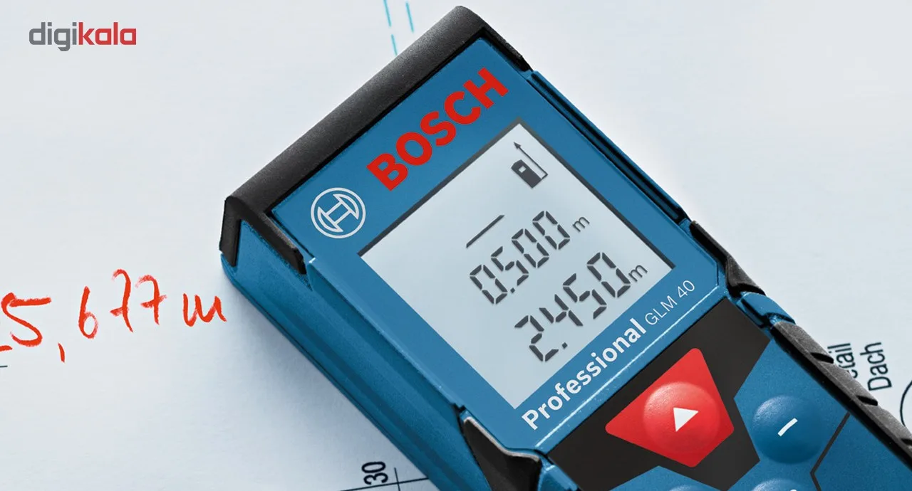 متر لیزری بوش مدل GLM 40