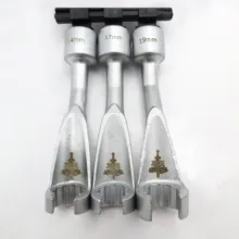 آچار رینگی چپقی چاکدار مدل دراگون برن کد YP-EST-CHAPGHI-CHAKDAR-1/2 مجموعه 3 عددی