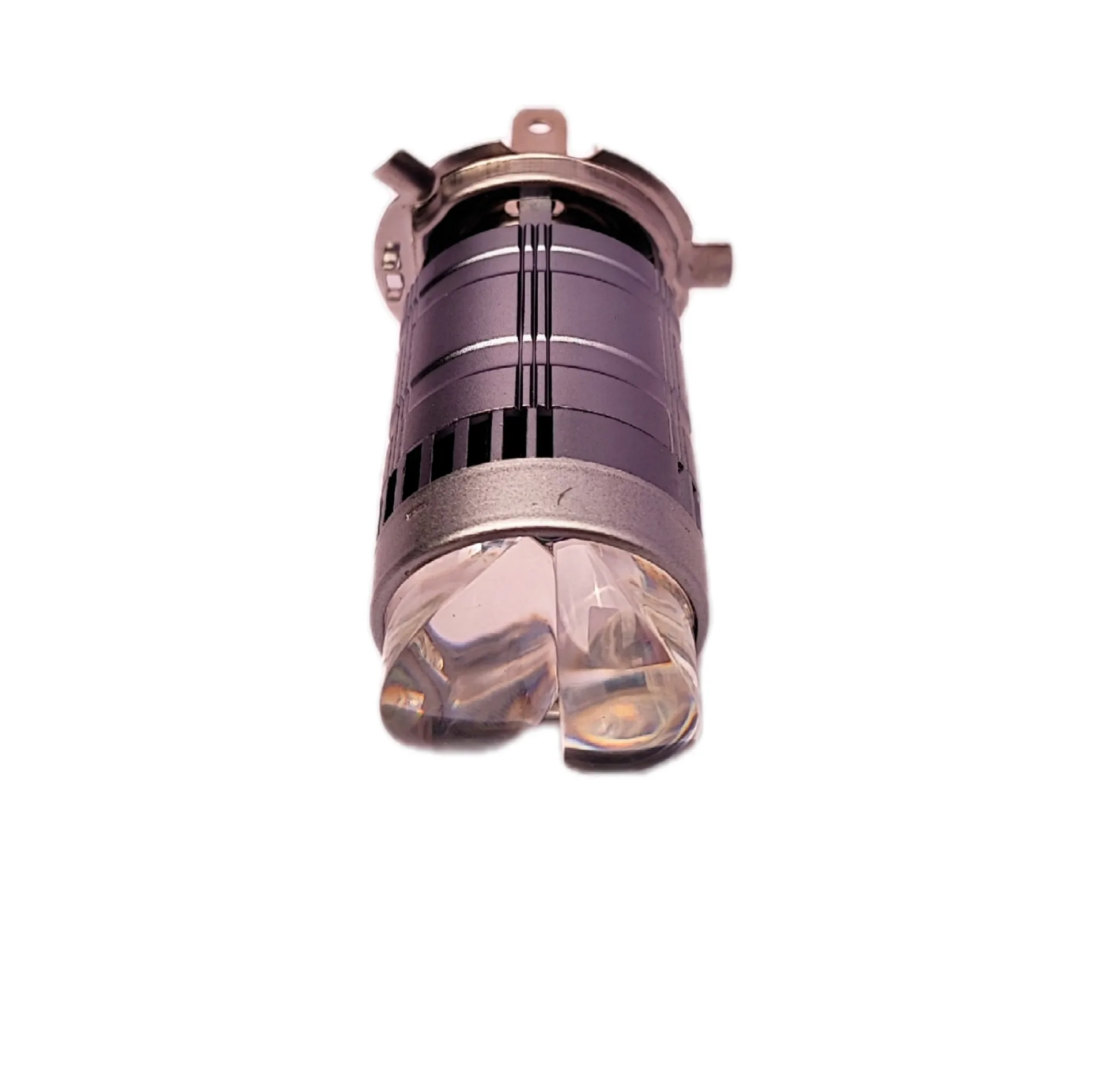 لامپ هدلایت لنز دار دو حالته موتور سیکلت مدل FERED LENS پایه H4