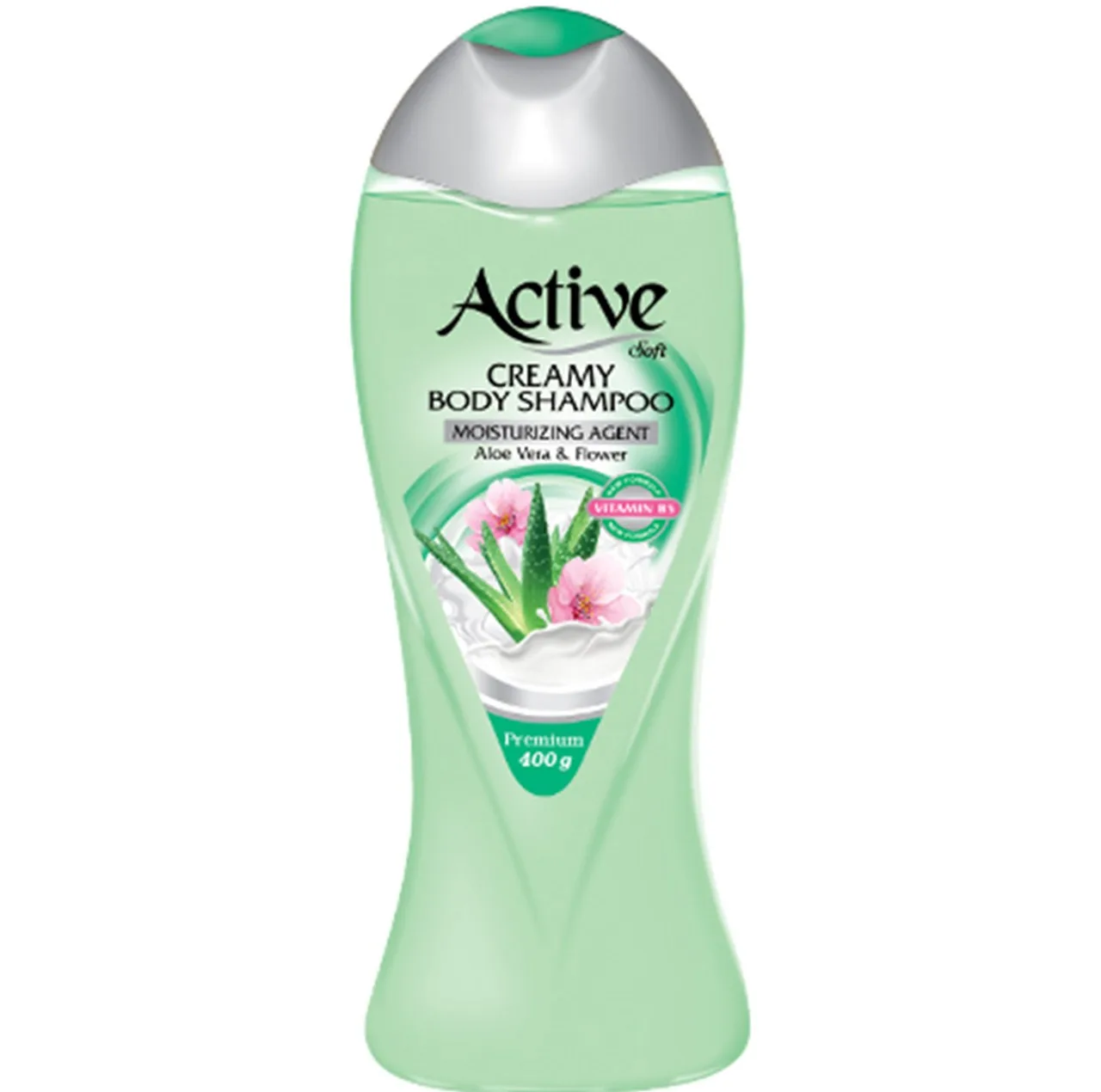 شامپو بدن کرمی اکتیو مدل Aloe Vera