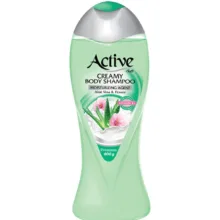 شامپو بدن کرمی اکتیو مدل Aloe Vera