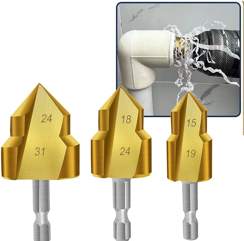 مته تخلیه لوله مدل tp-3 مجموعه 3 عددی