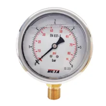 گیج فشار بتا مدل 6bar-10cm-L