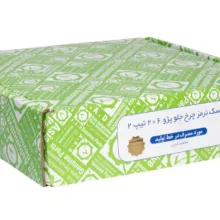 دیسک ترمز جلو گسترش وسایل خودرو آسیا بسته 2 عددی مناسب برای پژو 206 تیپ 3