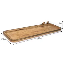 سینی گلدکیش طرح گلدن برد کد GK829460