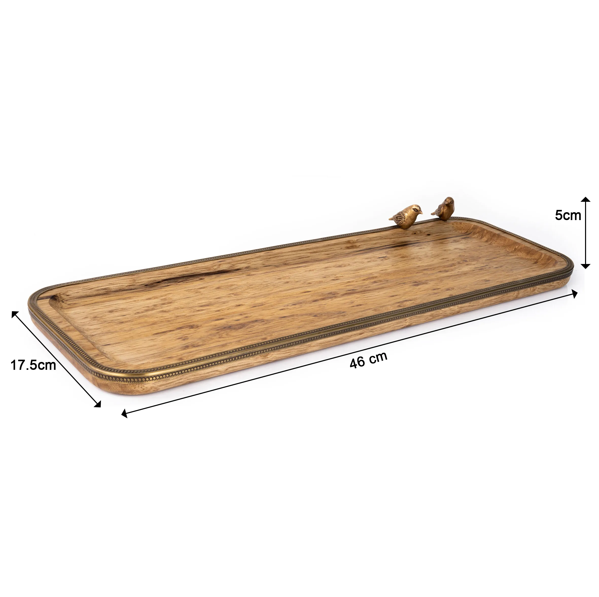 سینی گلدکیش طرح گلدن برد کد GK829460