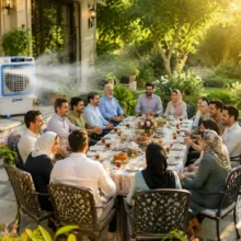 کولر آبی سلولزی 2800 بروات مدل BR28000 کنترل دار هوشمند
