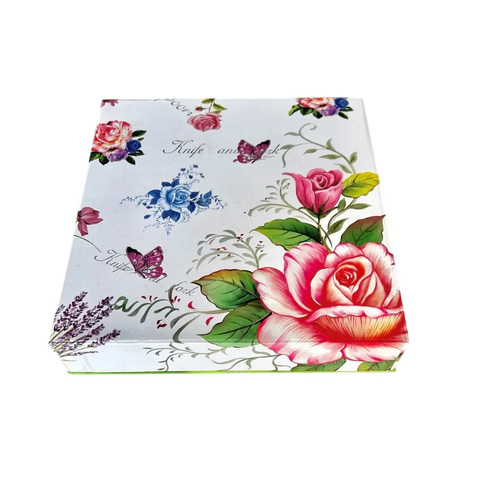 سرویس قاشق و چنگال 12 پارچه 6 نفره مدل Flower