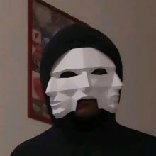 ابزار نمایشی مدل ماسک سه چهره