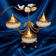 آجیل‌خوری مدل سه پیاله