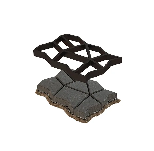 قالب سنگفرش بتن پلاست کد HEXA X3550