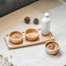 اردو خوری مدل گرد کد TP90 مجموعه 4 عددی