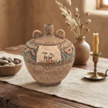 گلدان سرامیکی مدل سیلک کد 88
