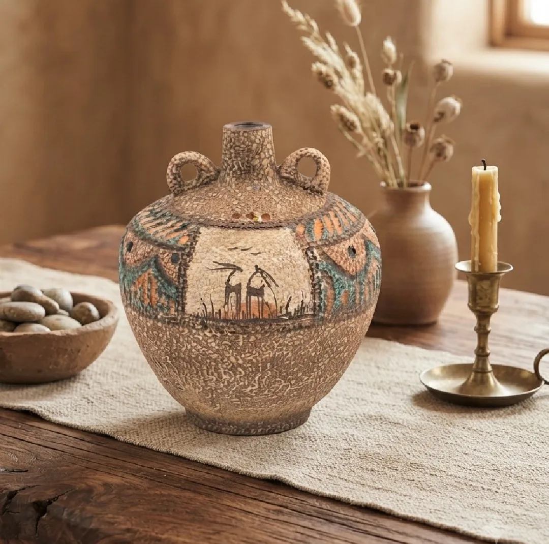 گلدان سرامیکی مدل سیلک کد 88
