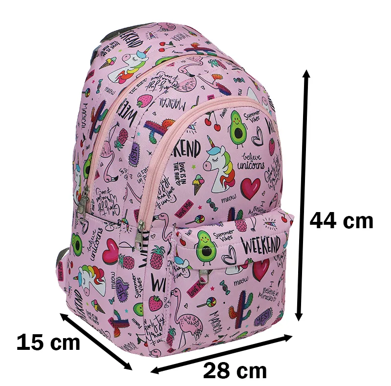 کوله پشتی دخترانه توریث مدل NHH-150003