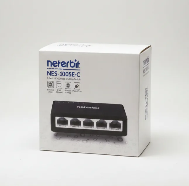 سوئیچ 5 پورت نتربیت مدل NETERBIT NES-1005E-C