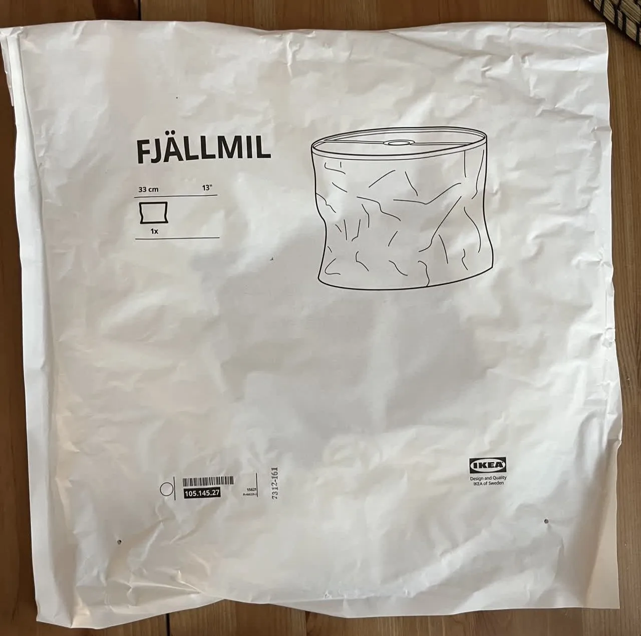 لوستر ایکیا مدل FJALLMIL
