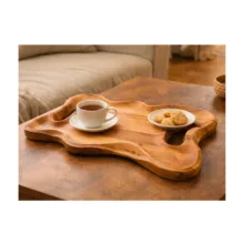 سینی دسته دار مدل دفرمه سایز 28×41 سانتی متر
