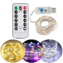 ریسه ال ای دی مدل مفتولی USB دار کد 345 طول 5 متر