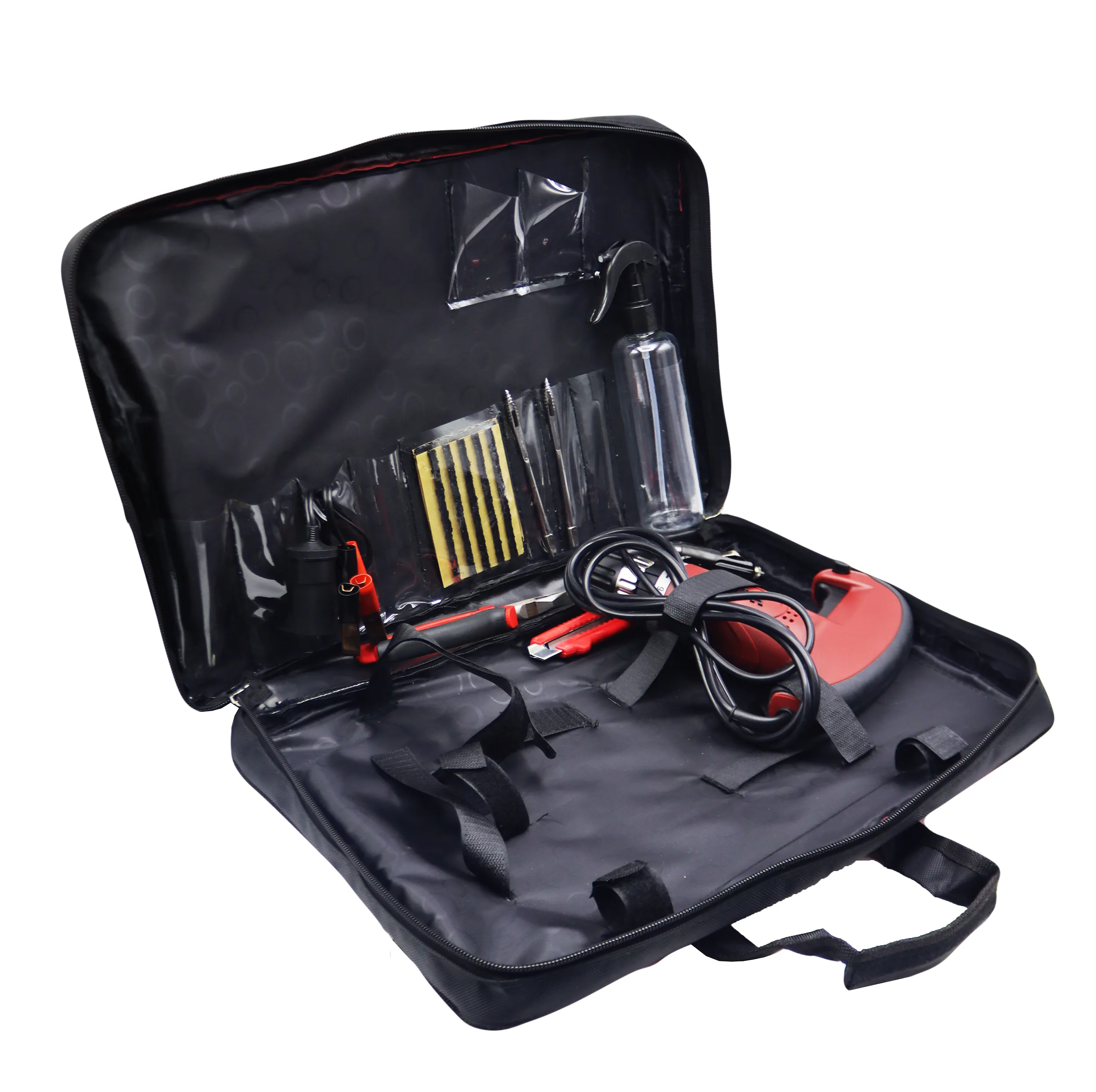 کیت پنچرگیری خودرو باورس مدل الکتریکی کد YP-09 مجموعه 9 عددی