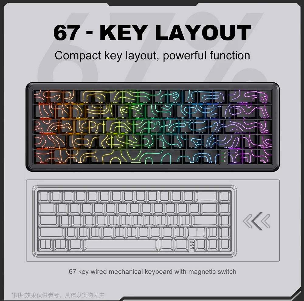 کیبورد گیمینگ اونیکوما مدل G67
