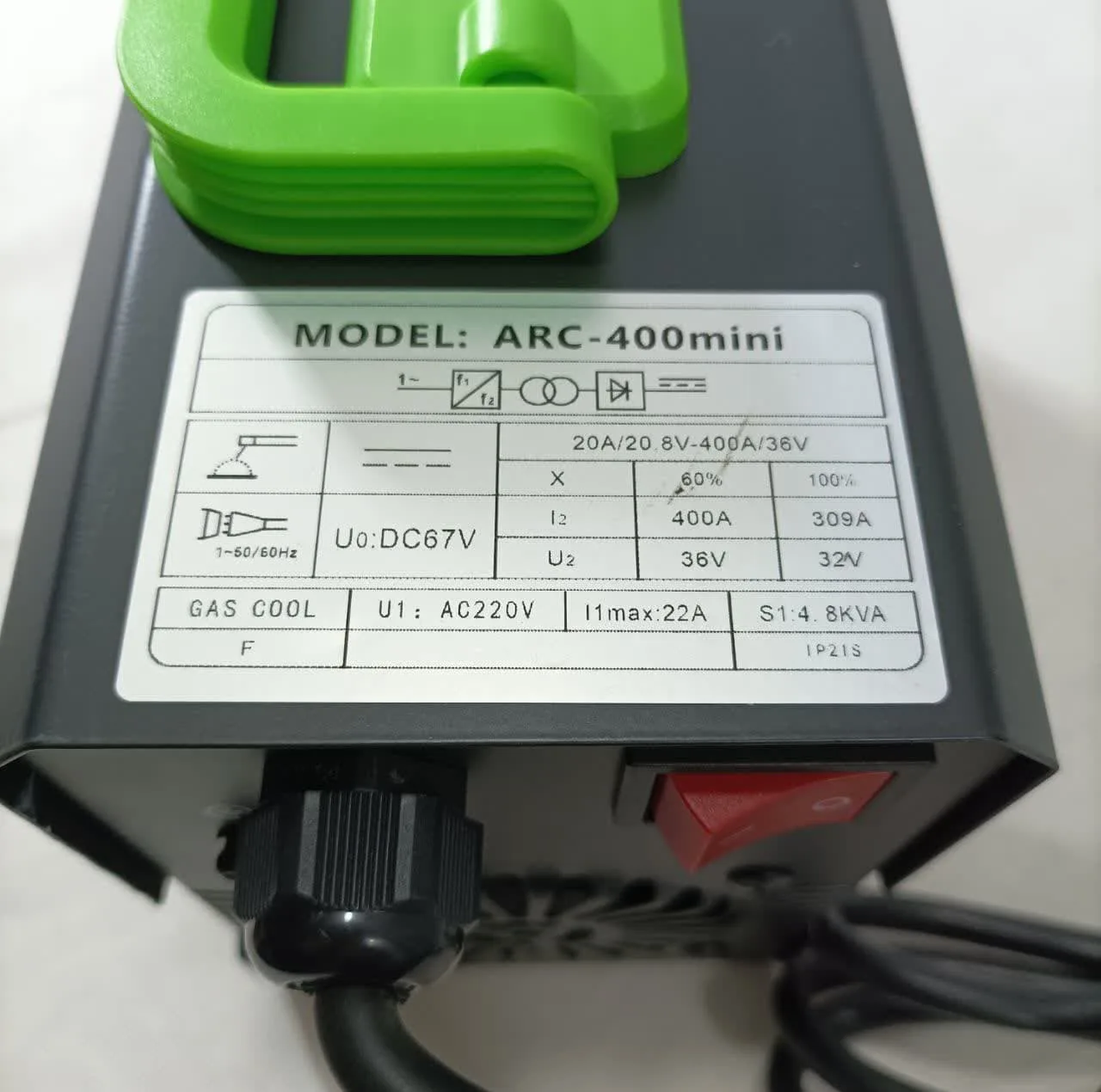 اینورتر جوشکاری 400 آمپر باس مدل BS123LB239-6-mini