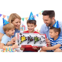 هواپیما بازی مدل جت جنگنده طرح فلزی کد 702