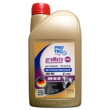 روغن موتور سیکلت تمام سنتتیک پروتک مدل SN 10W-60 حجم 1 لیتر