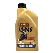 روغن موتور سیکلت تمام سنتتیک وینسو اویل مدل SL 10W-40 حجم 1 لیتر