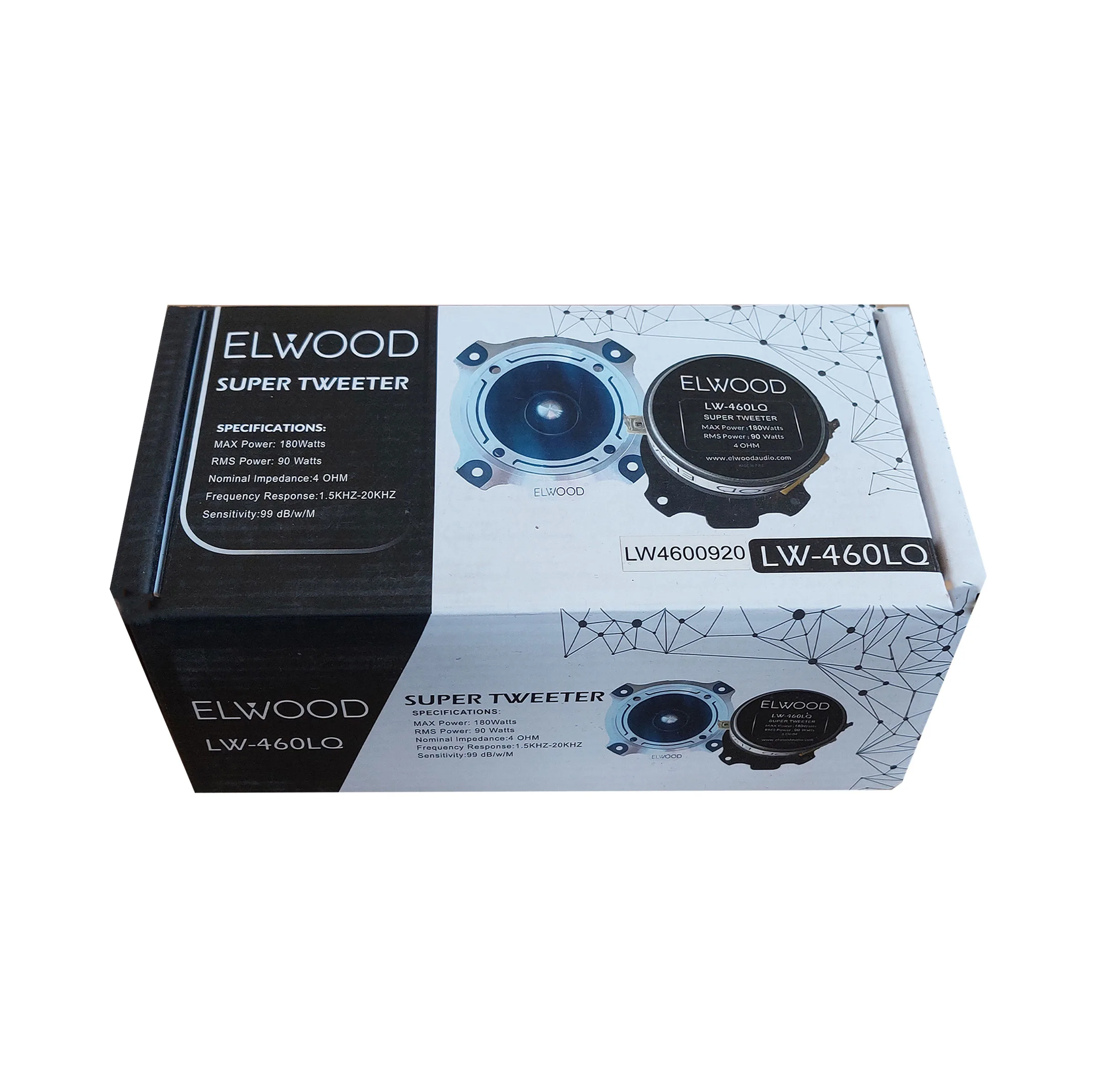 سوپر تیوتر پشت خودرو الوود مدل LW-460LQ سایز 3.5 اینچ بسته 2عددی