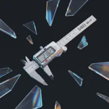 کولیس دیجیتال دینکس مدل DX-127 گستره 0 تا 150 میلی‌متر